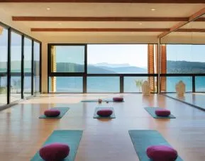 Yoga classes and relaxation at Le Méridien Bodrum Beach Resort.