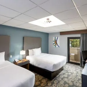 Double queen beds at Regency Miami Airport By Sonesta.
