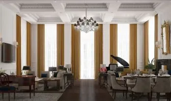 Lobby and lounge at InterContinental New York Barclay.