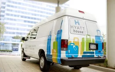 Shuttle service at Hyatt House Pleasanton.
