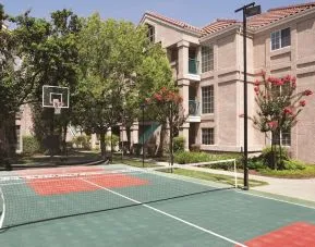 Tennis court at Hyatt House Pleasanton.
