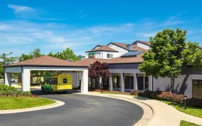 Hotel exterior at Courtyard Dulles Airport Chantilly.