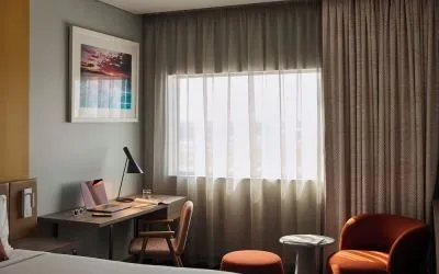 Day use room with work station at Rydges Sydney Airport Hotel.