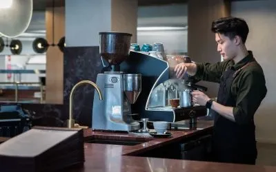 Coffee bar at Rydges Sydney Airport Hotel.