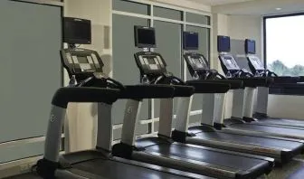 Fitness center at Washington Dulles Marriott Suites.