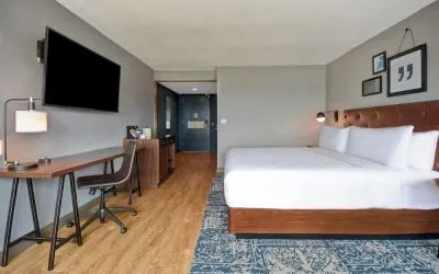 Spacious day use room at Four Points By Sheraton Boston-Newton. 