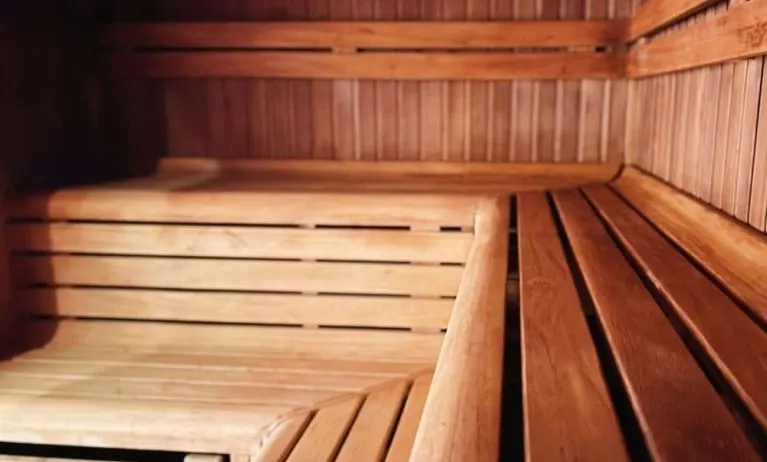 Sauna at DoubleTree By Hilton Brighton Metropole.