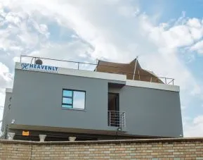 Rooftop terrace at Heavenly Boutique Guesthouse.