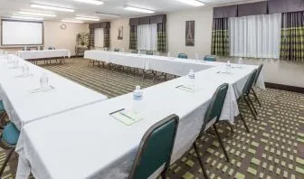 Professional meeting room at Super 8 Bedford DFW Airport West.  