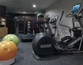 Fitness center available at DoubleTree By Hilton Edinburgh City Centre.