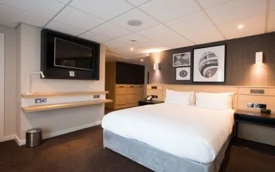 Spacious day use room at DoubleTree By Hilton Coventry Building Society Arena.