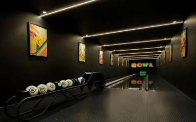 Bowling alley at The Westminster London, Curio Collection By Hilton.