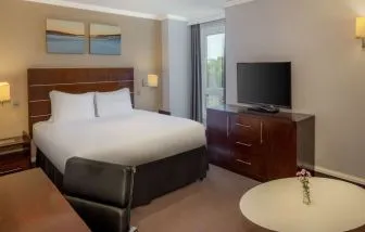 Day use room with work desk at DoubleTree By Hilton Bristol City Centre.