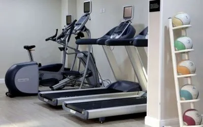 Fitness center available at DoubleTree By Hilton York.