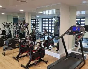 Fitness center available at DoubleTree By Hilton Leeds City Centre.
