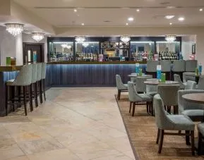 Hotel bar at DoubleTree By Hilton Nottingham - Gateway. 