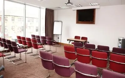 Meeting room at Leonardo Hotel Bradford.

