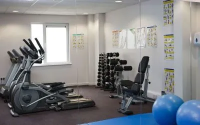 Fitness center available at Leonardo Hotel Bradford. 