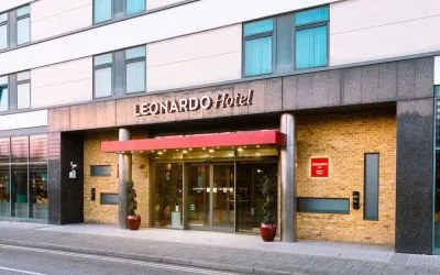 Hotel exterior at Leonardo Hotel Brighton.