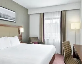 Day use room with work desk at Leonardo Hotel Newcastle Quayside.