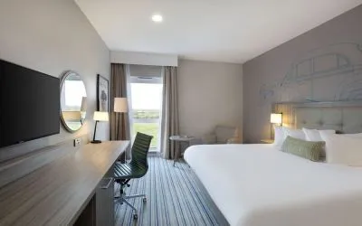 Day use room with work desk at Leonardo Royal Hotel Oxford.
