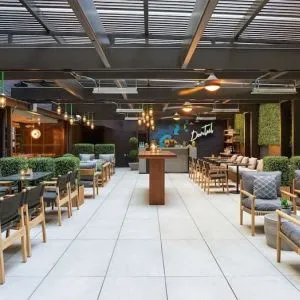 Lounge and coworking space at Viceroy Washington DC.
