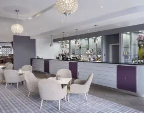 Hotel bar at Leonardo Hotel Leeds.
