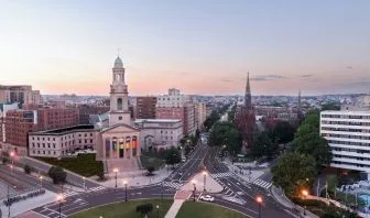 City views at Hotel Zena Washington DC.