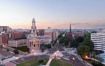City views at Hotel Zena Washington DC.