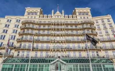 Hotel exterior at The Grand Brighton. 