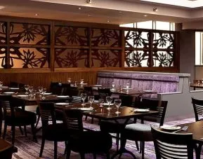 Dining area at Leonardo Hotel Dublin Parnell Street.