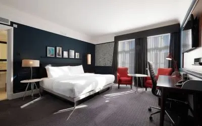 Day use room with work desk at The Dilly.
