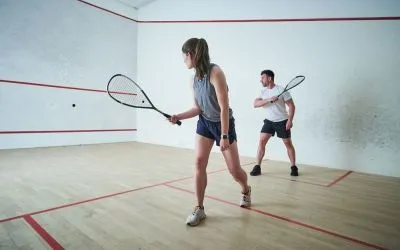 Squash courts available at The Dilly.   