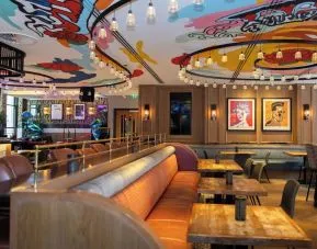 Hotel dining room at NYX Dublin Christchurch.