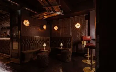 Gilt Club at Hotel Gotham. 