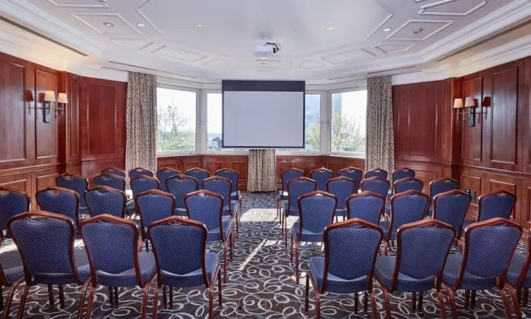 Professional meeting room at Leonardo Hotel Southampton Grand Harbour.
