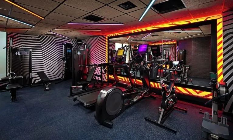 Fitness center at NYX Dublin Portobello.