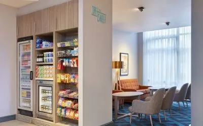 Snack bar at Leonardo Hotel Southampton.
