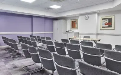 Conference room at Leonardo Hotel Southampton.