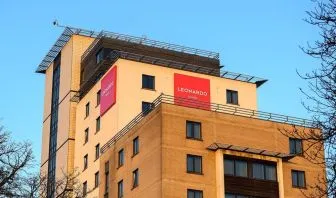 Hotel building at Leonardo Hotel Southampton.