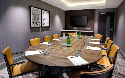 Meeting room at Hilton Edinburgh Carlton.