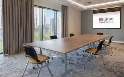 Professional meeting room at Hilton Garden Inn Stoke On Trent.