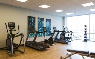 Fitness center available at AC Hotel Cincinnati At Liberty Center.