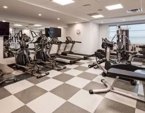 Fitness center fully equipped at Executive Residency By Best Western.