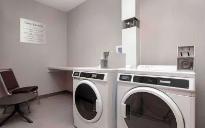 Guest laundry room at Hampton Inn By Hilton Port Hope.