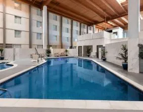 Spacious pool at Wyndham DFW Airport.