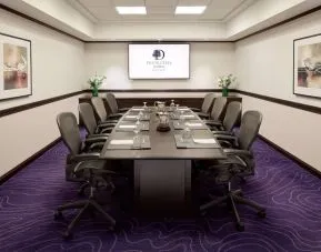 Professional meeting room at DoubleTree By Hilton Montreal.