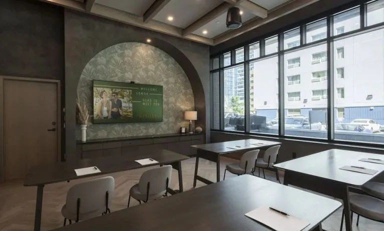 Professional meeting room at The Westley Calgary Downtown, Tapestry Collection By Hilton.