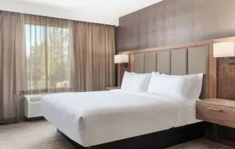 Bright and spacious day use room at DoubleTree By Hilton Kitchener.
