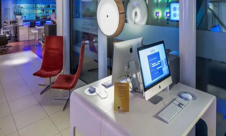 Business center available at Novotel London Paddington.

